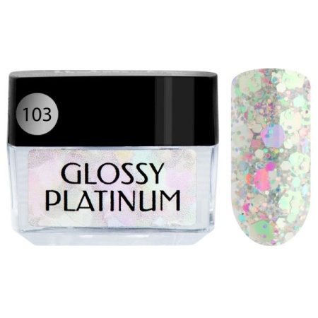 Гель-лак Irisk (Ириск) Glossy Platinum № 103 Duochrome , 5 мл