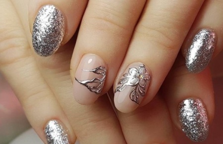 Dona Jerdona (Дона Жердона) гель-паста серебро №21, 5 мл.