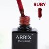 Гель-лак Arbix (Арбикс) Ruby 002 Ча-Ча-Ча, 10 мл