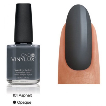 Лак CND Vinylux (Винилюкс) Asphalt 101, 15 мл