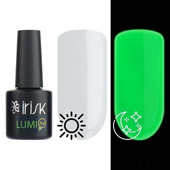 Топ Irisk (Ириск) Lumi люминесцентный без липкого слоя 01 глянцевый, 10 мл Топ Irisk (Ириск) Lumi люминесцентный без липкого слоя 01 глянцевый, 10 мл