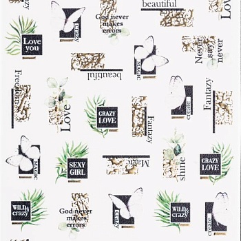 Слайдер Irisk Весна-лето переводные с элементами художественного литья 825М