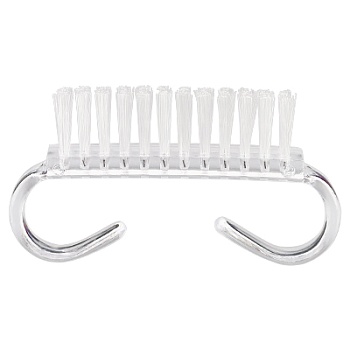 Щетка маленькая для чистки от опила прозрачная, 1 шт