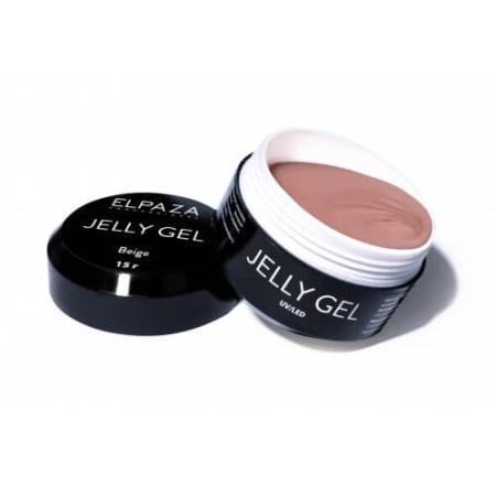 Elpaza (Эльпаза) JELLY GEL Beige, моделирующий гель-желе 15 мл
