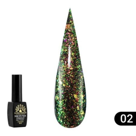 Гель-лак Global Fashion (Глобал Фэшн) Shine Spectrum 302, 8 мл