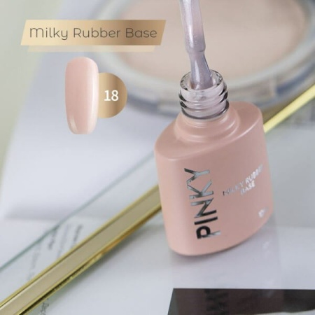 База PINKY (Пинки) Milky Rubber Base 018, 10 мл