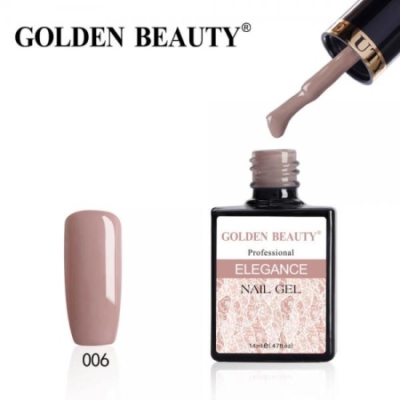 Гель-лак Golden Beauty (Голден Бьюти) Elegance 06, 14 мл