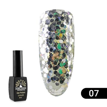 Гель-лак Global Fashion (Глобал Фэшн) Shiny 007, 8 мл Гель-лак Global Fashion (Глобал Фэшн) Shiny 007, 8 мл