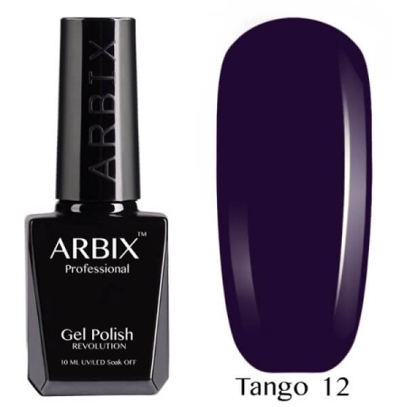 Гель-лак Arbix (Арбикс) Tango роскошное платье № 012, 10 мл