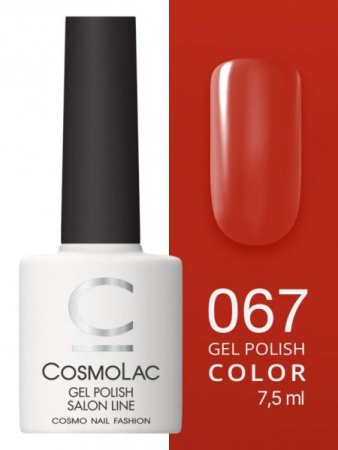 Гель-лак Cosmolac (Космолак) Color 67 Красный жемчуг, 7,5 мл.