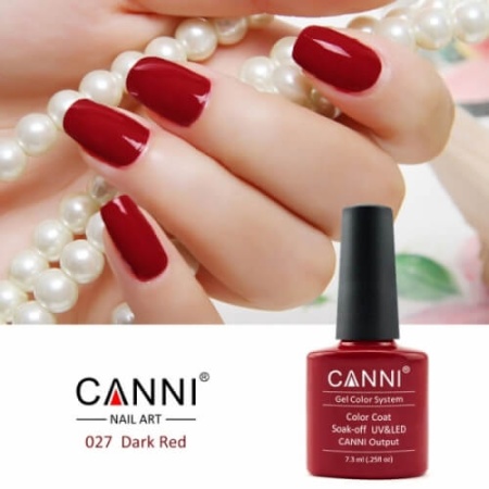 Гель-лак Canni (Канни) № 027 7,3 мл Гель-лак Canni (Канни) № 027 7,3 мл