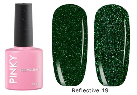 Гель-лак PINKY (Пинки) Reflective 19, 10 мл
