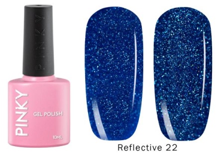 Гель-лак PINKY (Пинки) Reflective 22, 10 мл