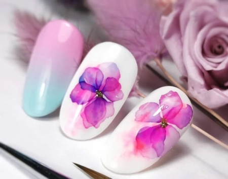 Акварельные капли Dona Jerdona (Дона Жердона) "Обворожительный пион" №01, 14 мл