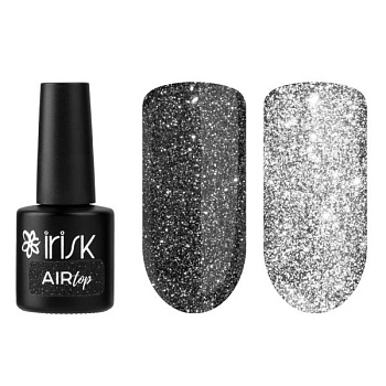 Топ светоотражающий Irisk (Ириск) без липкого слоя Air Top, 01 (Silver (мелкий)), 10мл Топ светоотражающий Irisk (Ириск) без липкого слоя Air Top, 01 (Silver (мелкий)), 10мл