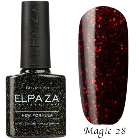 Гель-лак Elpaza (Эльпаза) Magic Glitter 028, 10 мл