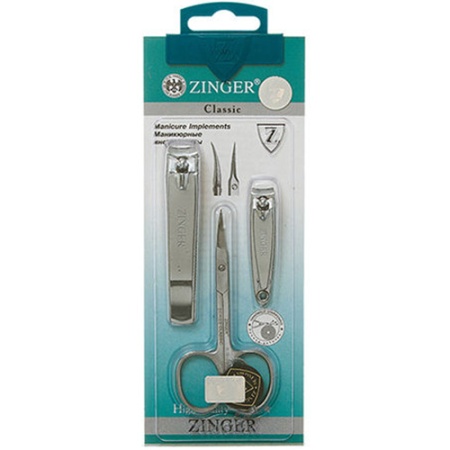 Zinger (Зингер) Набор маникюрный 3 предмета SIS-30 D