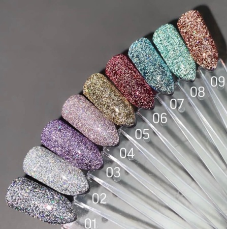 Гель-лак Strarlet (Старлет) Professional светоотражающий 002, 8 мл