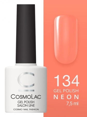 Гель-лак Cosmolac (Космолак) Neon 134 Коралловый риф, 7,5 мл.