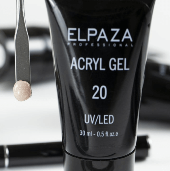 Акригель Elpaza (Эльпаза) Acryl Gel (полигель) UV/LED 20, 30 мл