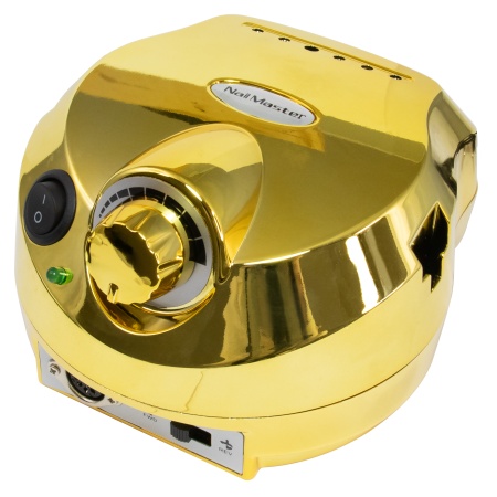 Аппарат для маникюра Nail Master DM-202, золотой, 35000 об.