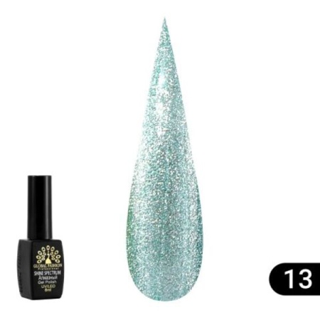 Гель-лак Global Fashion (Глобал Фэшн) Shine Spectrum 313, 8 мл