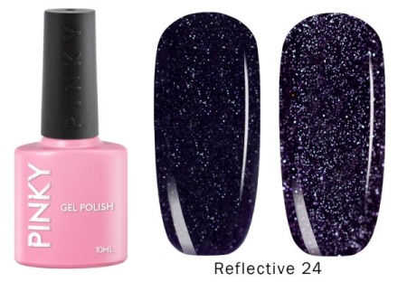 Гель-лак PINKY (Пинки) Reflective 24, 10 мл