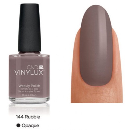 Лак CND Vinylux (Винилюкс) Rubble 144, 15 мл