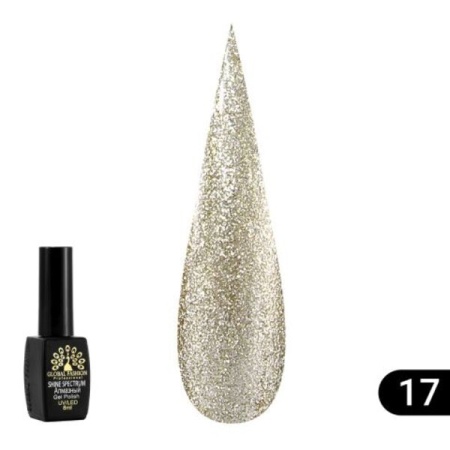 Гель-лак Global Fashion (Глобал Фэшн) Shine Spectrum 317, 8 мл