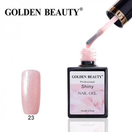 Гель-лак Golden Beauty (Голден Бьюти) 23 Shiny, 14 мл