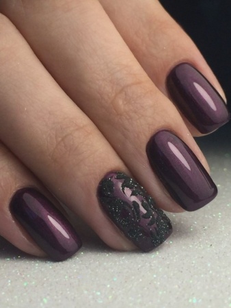 Гель-лак Global Fashion (Глобал Фэшн) Black Elite 001, 8 мл