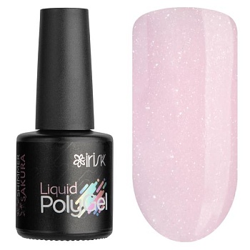 Жидкий полигель Irisk (Ириск) Liquid PolyGel 09 Shimmer Sakura, 10 мл Жидкий полигель Irisk (Ириск) Liquid PolyGel 09 Shimmer Sakura, 10 мл