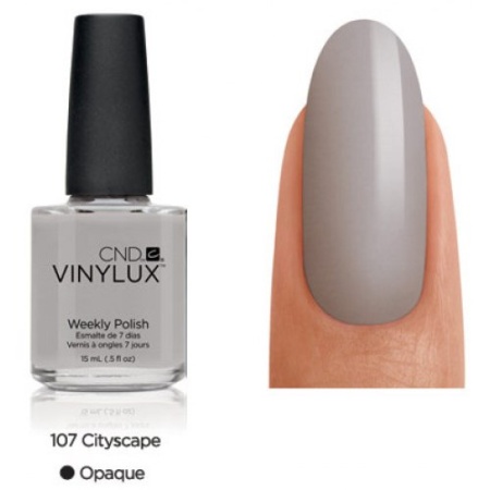 Лак CND Vinylux (Винилюкс) Cityscape 107, 15 мл