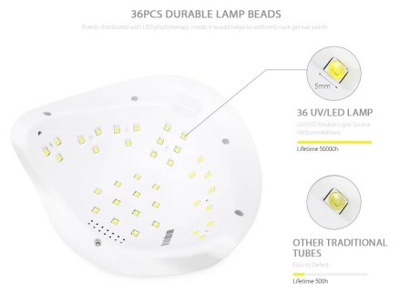 Лампа для ногтей Sun (сан) X UV+LED, 54 W