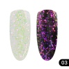 Global Fashion (Глобал Фэшн) Glitter Gel Хамелеон 03, 5 мл