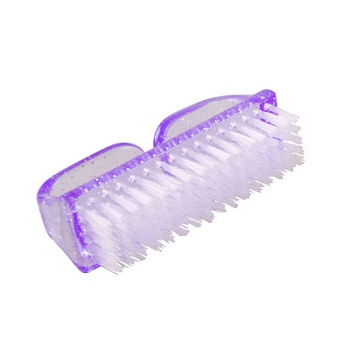 Щетка большая для чистки от опила фиолетовая, 1 шт