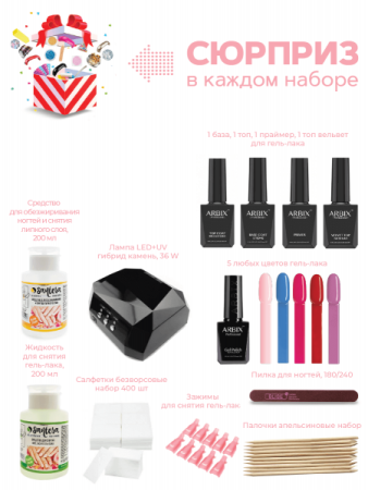 Набор для шеллака Arbix (Арбикс) "Спец"