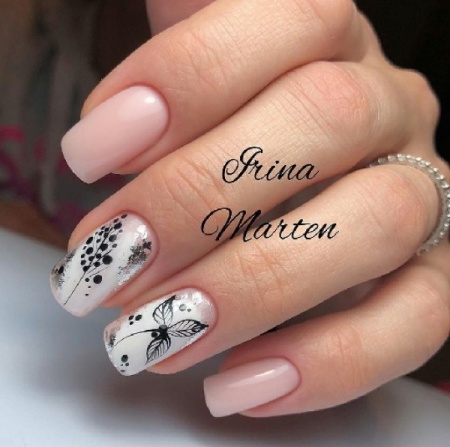 CosmoLac (Космолак) Гель-краска без липкого слоя "Черный пиар", 5 мл.