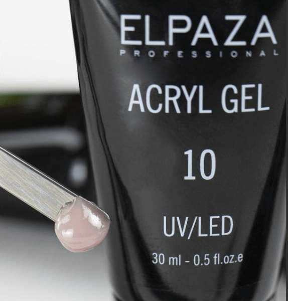 Акригель Elpaza (Эльпаза) Acryl Gel (полигель) UV/LED 10, 30 мл