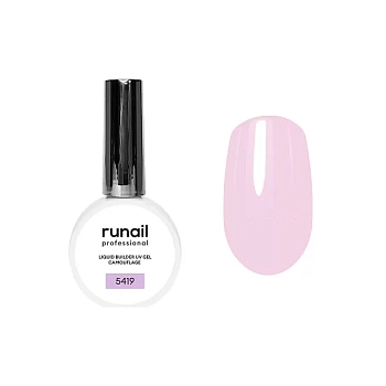 Цветной жидкий UV-гель RuNail (Рунейл) professional 5419, 15 мл Цветной жидкий UV-гель RuNail (Рунейл) professional 5419, 15 мл