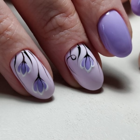 Dona Jerdona (Дона Жердона) гель-паста нежно-сиреневая №26, 5 мл.