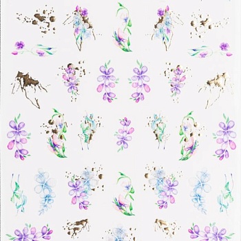 Слайдер Irisk Весна-лето переводные с элементами художественного литья 350М