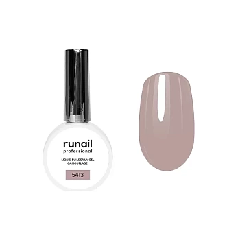 Цветной жидкий UV-гель RuNail (Рунейл) professional 5413, 15 мл Цветной жидкий UV-гель RuNail (Рунейл) professional 5413, 15 мл
