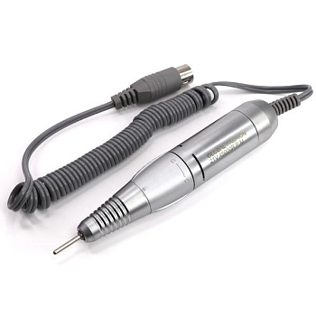 Ручка для аппарата маникюра и педикюра Global Fashion (Глобал Фэшн) 21V, серебряный, 45000 об Ручка для аппарата маникюра и педикюра Global Fashion (Глобал Фэшн) 21V, серебряный, 45000 об