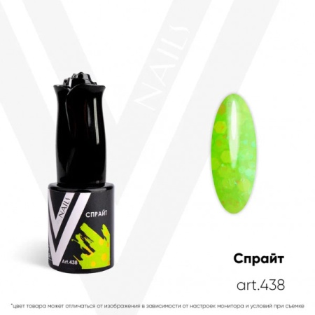 Гель-лак Vogue Nails 90-е Спрайт, 10мл